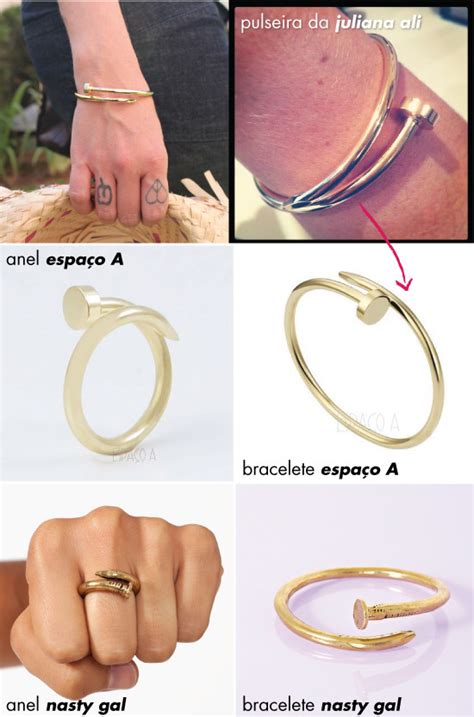 pulseira cartier inspired comprar